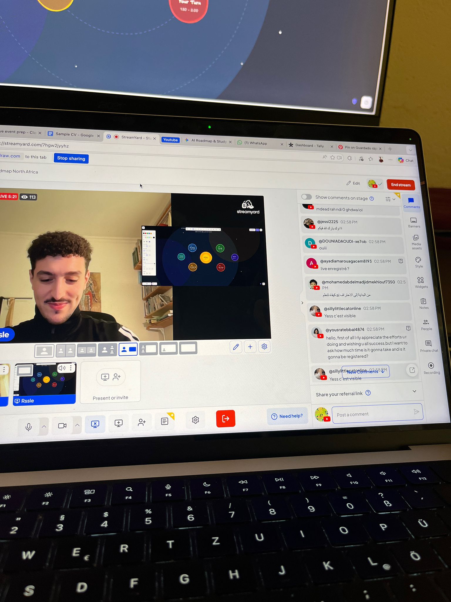 Feedback screenshot